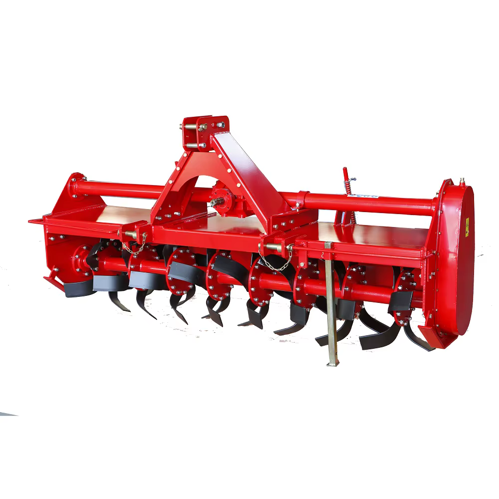 TH Tilling Depth 8-14 cm Tilling Width 1.9m-2.3m Gear Drive Tractor Farm Rotavator Rotary Tiller — image 4