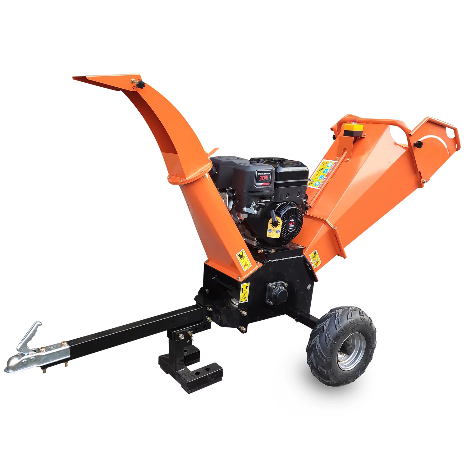 15HP Gasoline Wood Chipper Shredder for Efficient Sawdust Production — image 2