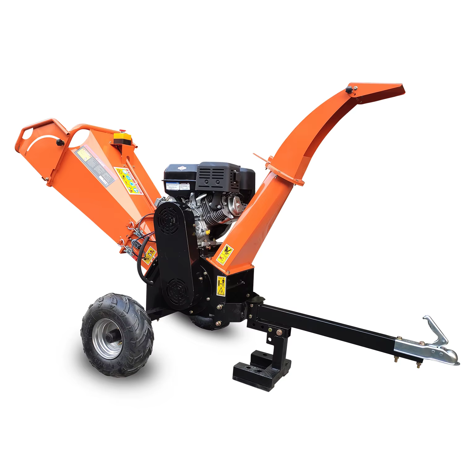 15HP Gasoline Wood Chipper Shredder for Efficient Sawdust Production — image 4