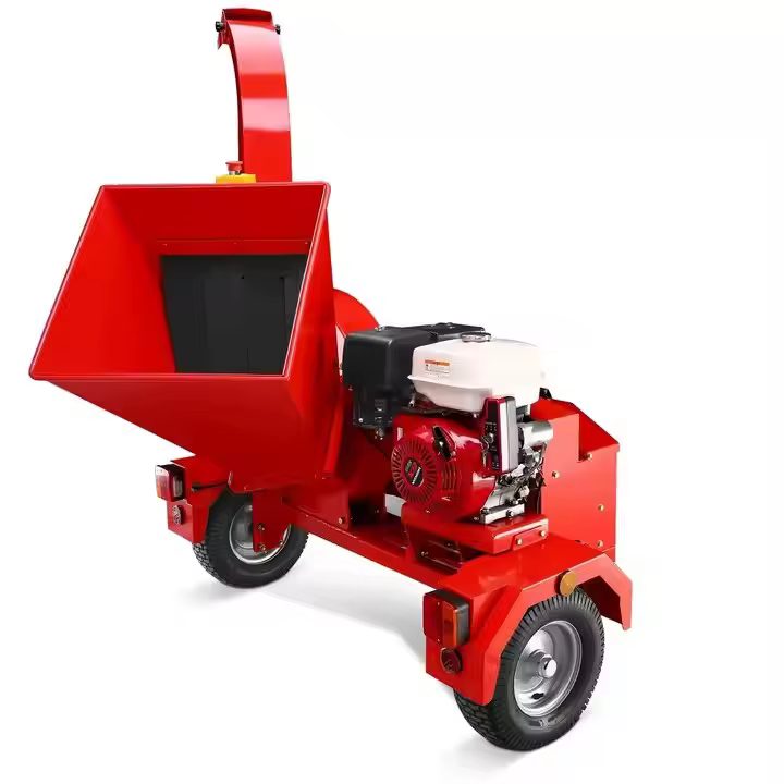 13HP GX390 Gasoline Wood Chipper with Automatic Feed System — image 3