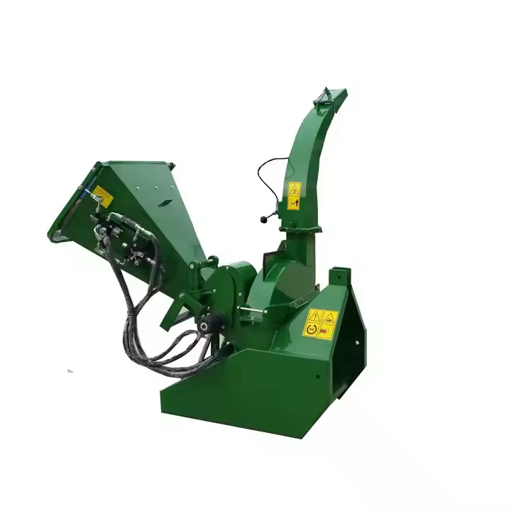 FR5 Hydraulic Feeding Tractor Wood Chipper for Tree Trimming Debris Shredder — image 2