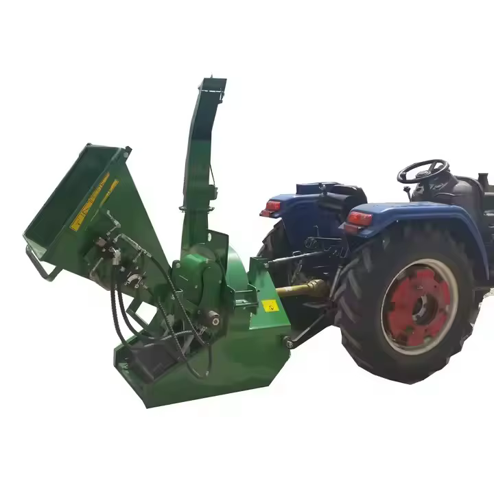 FR5 Hydraulic Feeding Tractor Wood Chipper for Tree Trimming Debris Shredder — image 6