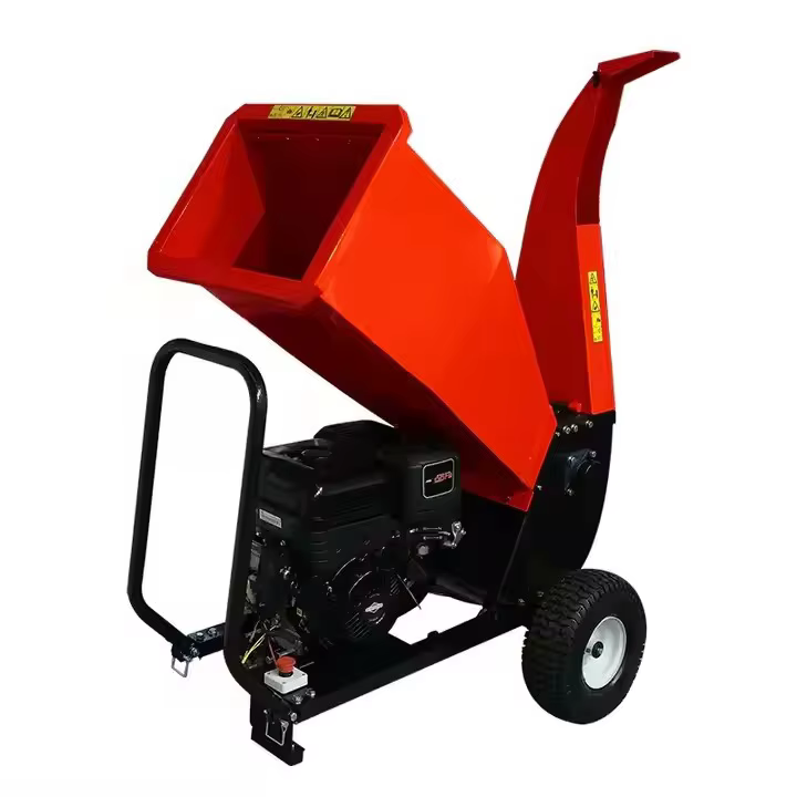 CE Certificate Factory Professional Mobile Wood Chipper Shredder Tree Branch Chipper — image 3
