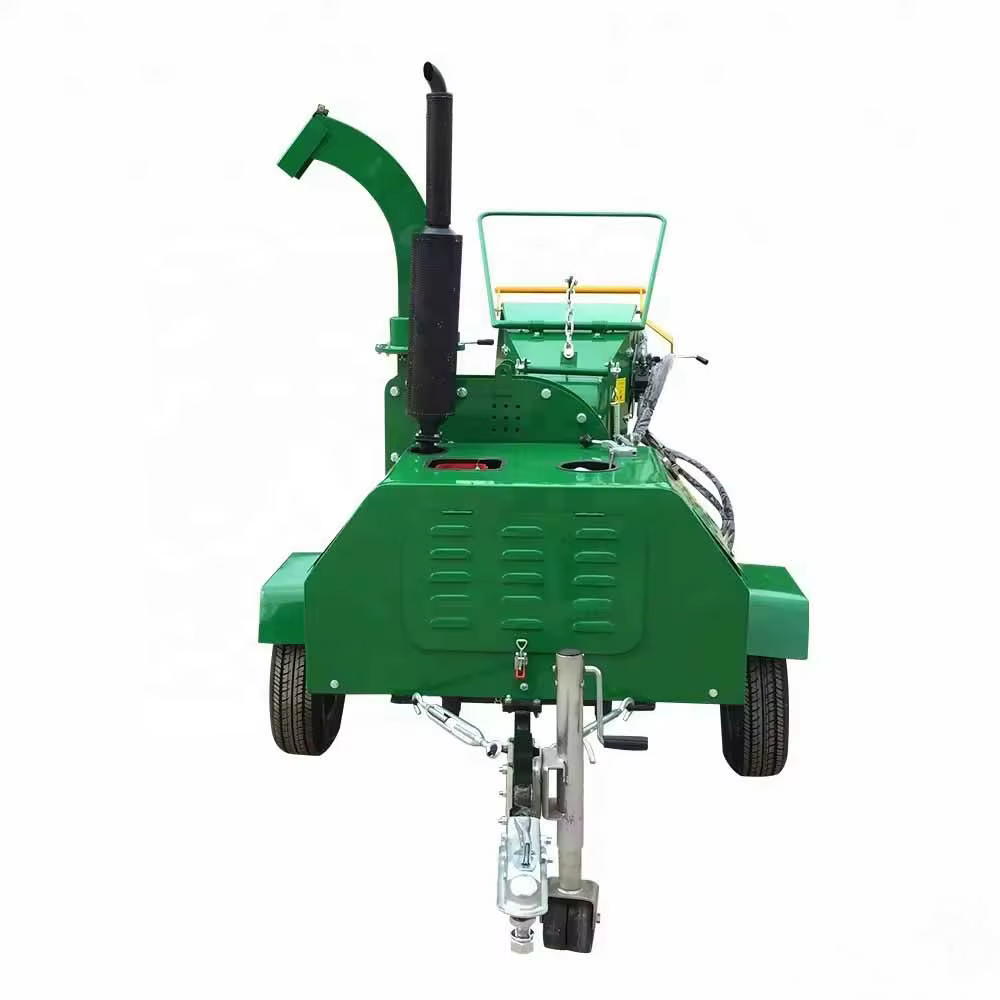 CE Certificate 22HP Diesel Engine Log Wood Chipper Shredder Machine DWC22 — image 3