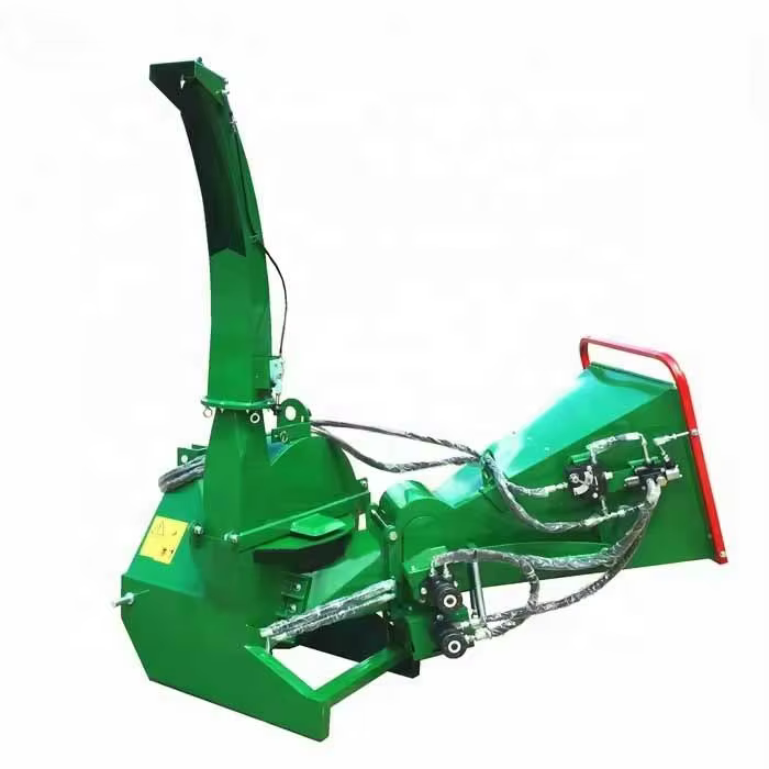 CE Certificate BX72R Tractor PTO Wood Chipper Tree Branch Shredder with Hydraulic Feeding — image 4