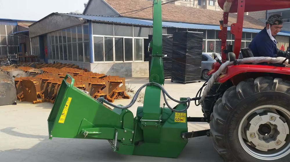 Factory Price Tractor PTO Driven Wood Chipper Shredder PTO Driven Bx92r Heavy Duty Wood Chipper — image 4