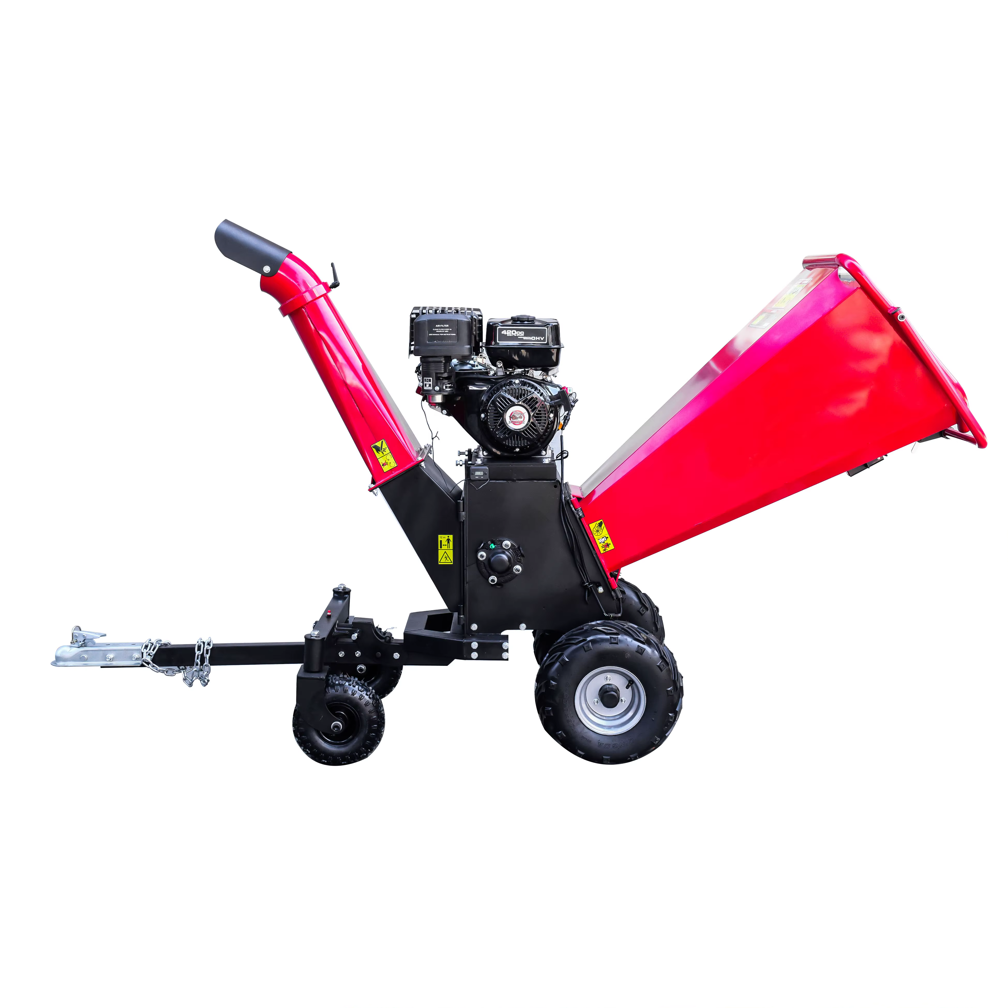 CE Certificate 15HP Wood Chipper Factory Price Forest Kinetic Cyclonic Machine Wood Crusher — image 2