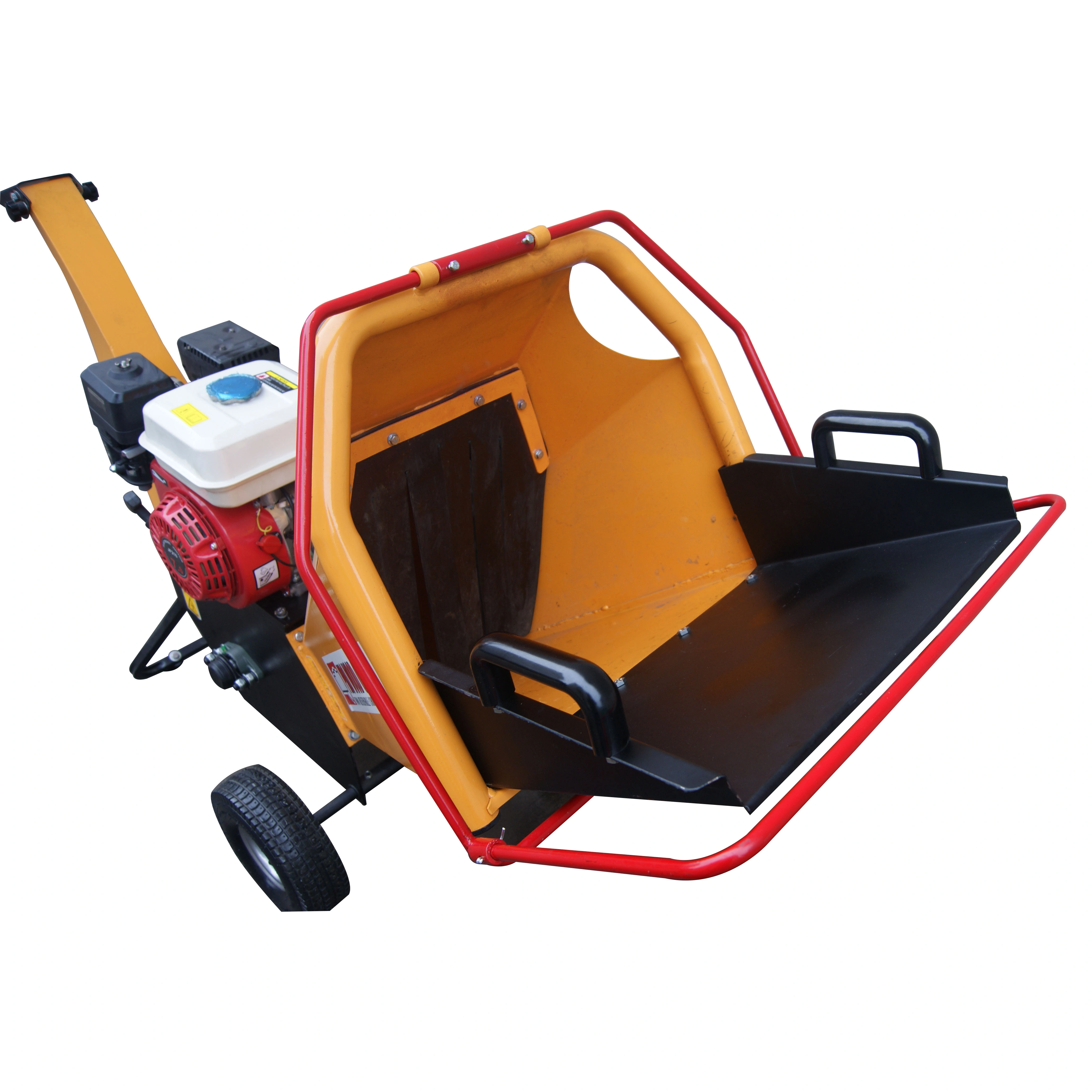 Factory Promotional Mini 7HP 212cc Gasoline Engine Powered ATV Drum 50mm Branch Wood Chipper Shredder — image 5