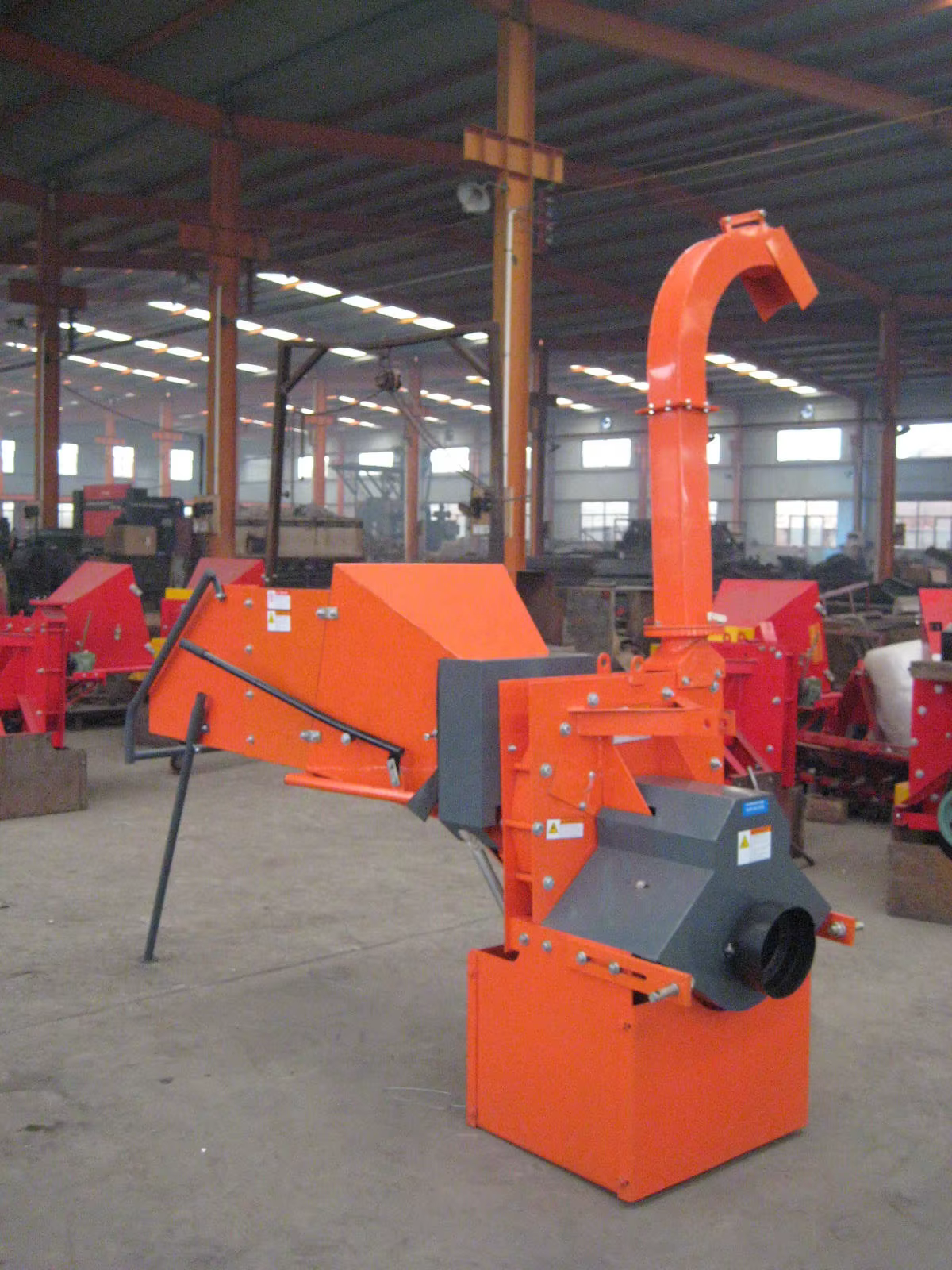 CE Certificate WC-8 Tree Cutter Wood Chipper Gasoline Log Shredder Machine for Sale — image 6