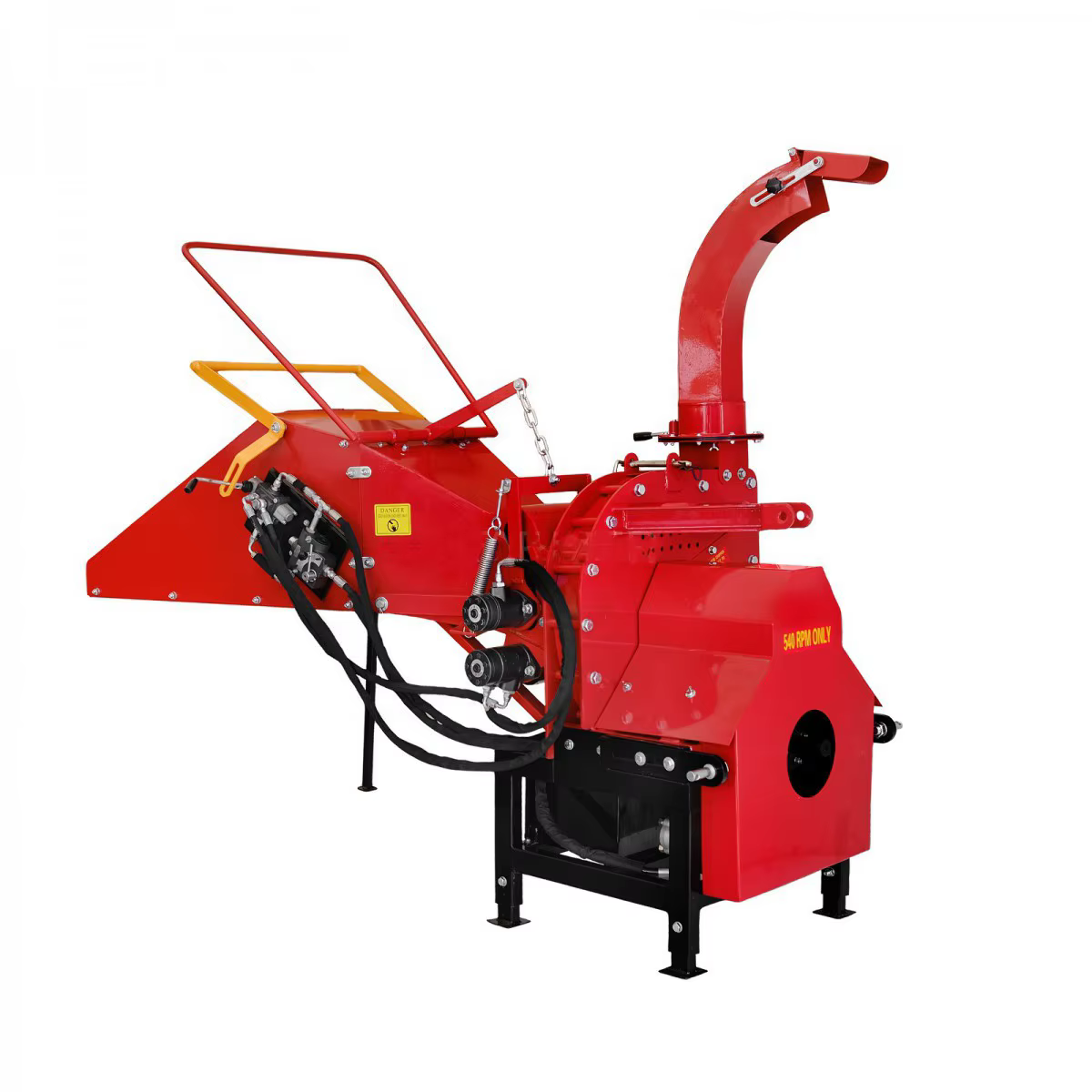 Commercial-Grade 8 Inches (200mm) Branch Shredder Tractor PTO Disc Wood Chipper for Farm and Home Use — image 2