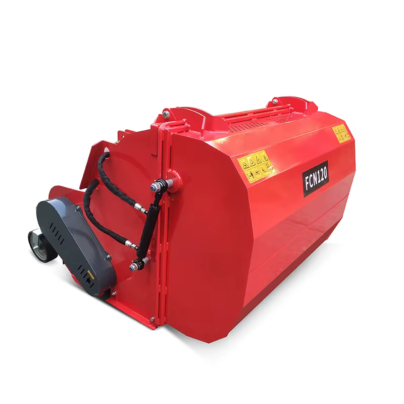Agricultural Equipment Hydraulic Tractor Flail Mower Collector with Adjustable Cutting Height — image 4
