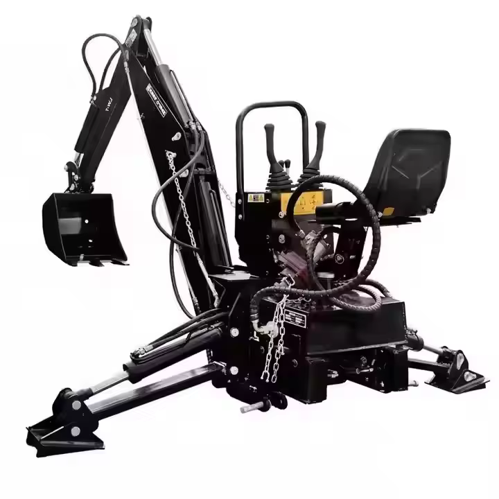 LW6 Tractor Backhoe Loader Brand New CE Certified Excavator for Agricultural Implements — image 2