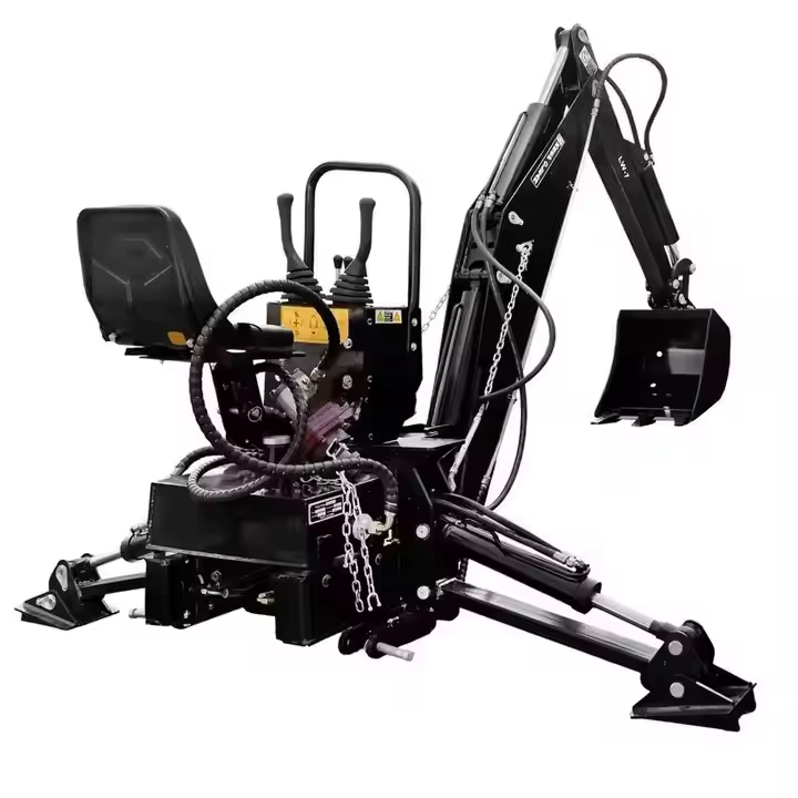 LW6 Tractor Backhoe Loader Brand New CE Certified Excavator for Agricultural Implements — image 3