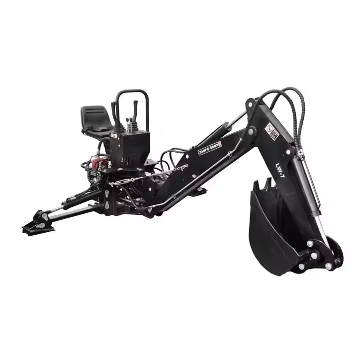 LW6 Tractor Backhoe Loader Brand New CE Certified Excavator for Agricultural Implements — image 4