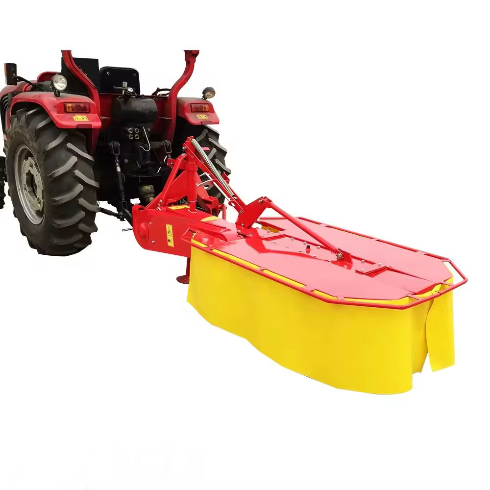 CE Certificated Farm Machinery Grass Mower Portable Tractor Disc Drum Hay Mower for Sale — image 2