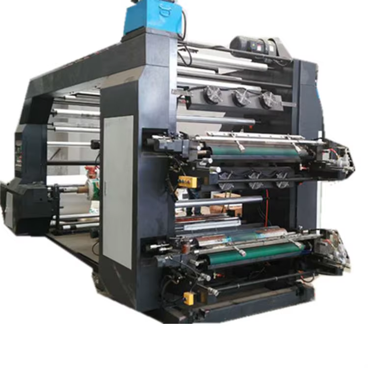 2 Color Mini Automatic Printing Machine Good Selling Environmental Ink Flexoprinting for Paper Label Printer New Letterpress — image 3