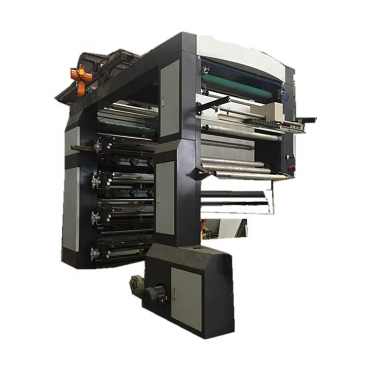 Cheaper Piece Flexografic Nylon Bag Printing Machine — image 5