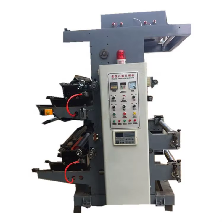 New Product Automatic Knit PP Non-Woven Fabric Roll Flexo Bag Printing Machine at Price for Card Printer — image 2