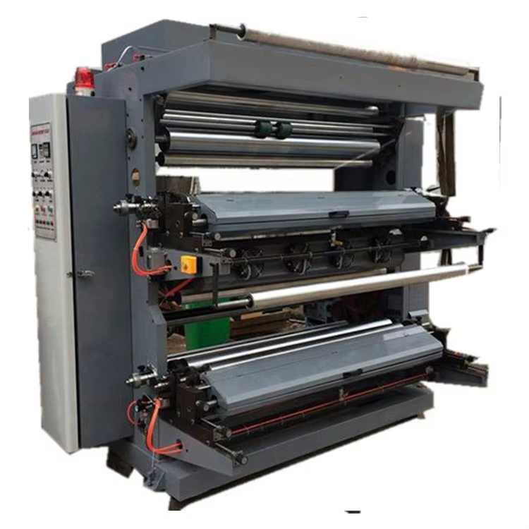 New Product Automatic Knit PP Non-Woven Fabric Roll Flexo Bag Printing Machine at Price for Card Printer — image 3