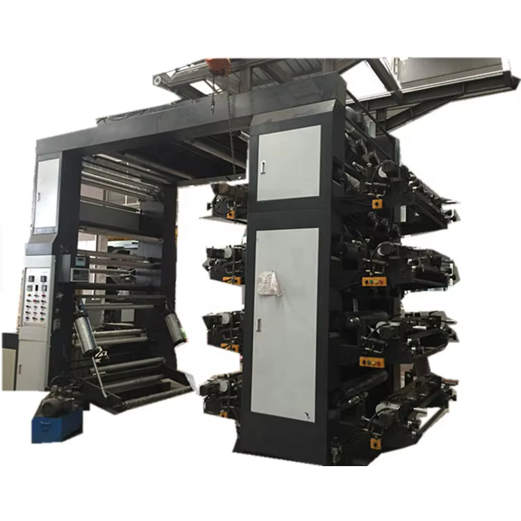 New Product Automatic Knit PP Non-Woven Fabric Roll Flexo Bag Printing Machine at Price for Card Printer — image 6