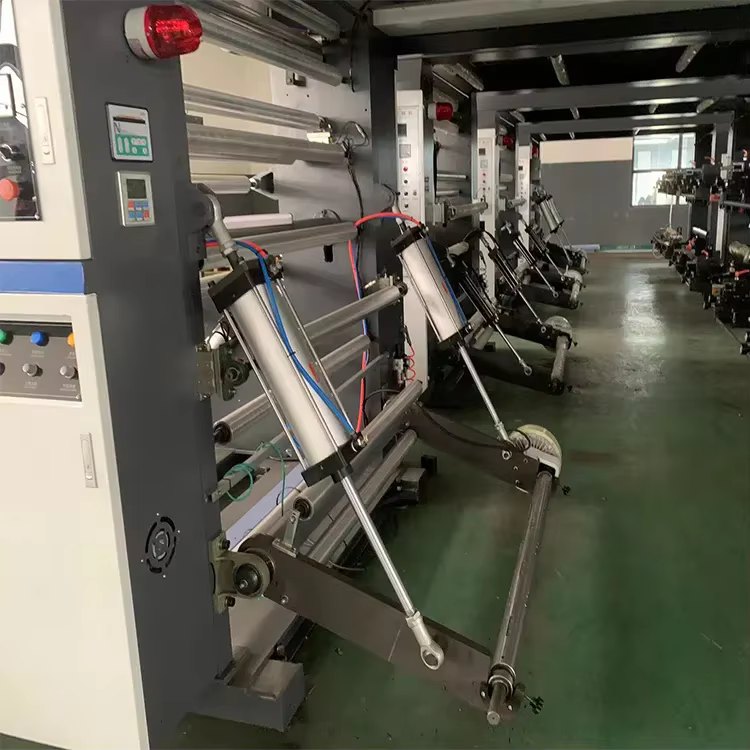 Hot Sale Good Price High Speed BOPP  PET Polyethylene Bag Flexo Printing Press Machine — image 6