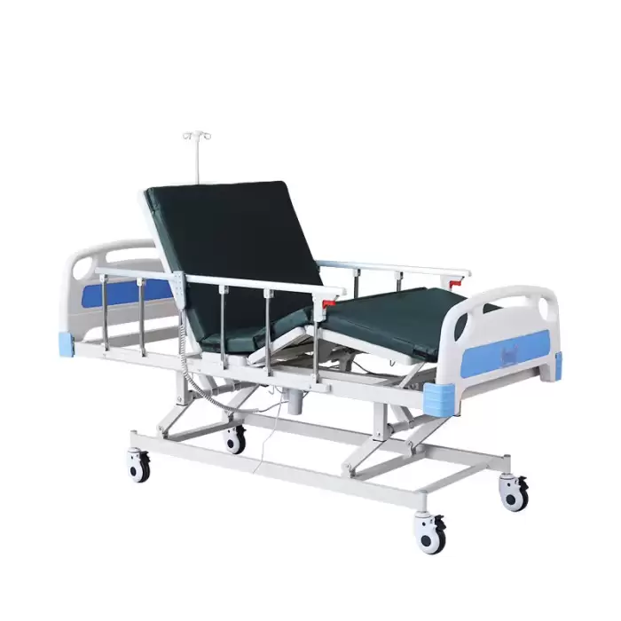 Modern Medical Furniture, Manual 2-function Hospital Beds, Electric 3-function Nursing Beds and Beds for the Disabled — image 4
