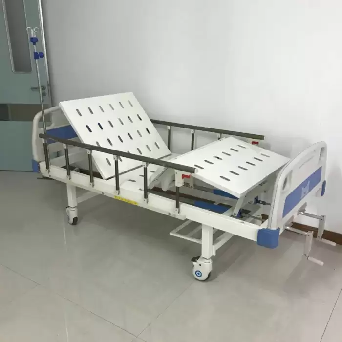 Hospital Furniture Clinic Bed Two-function Medical Care Bed — image 3