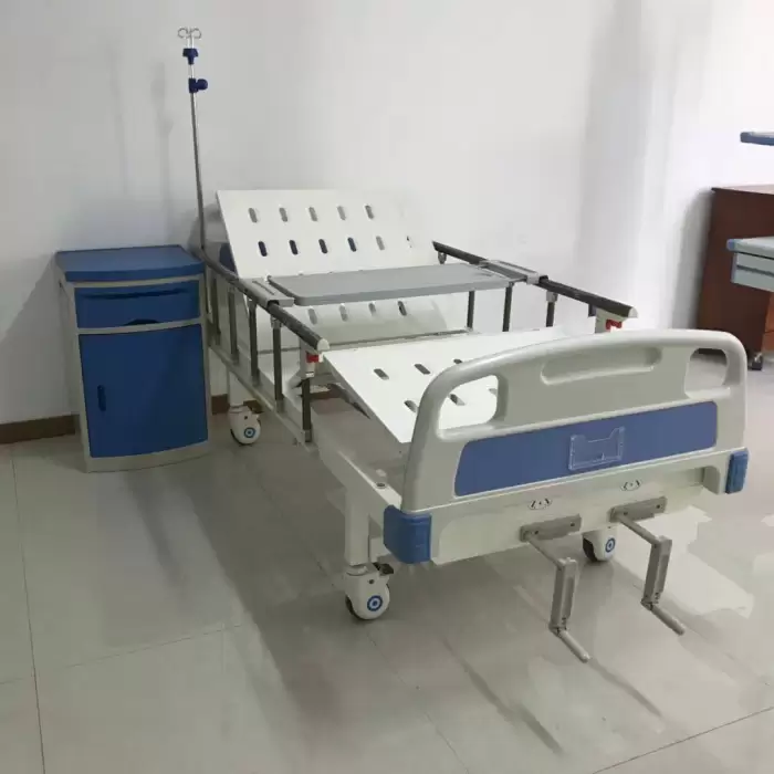 Hospital Furniture Clinic Bed Two-function Medical Care Bed — image 4