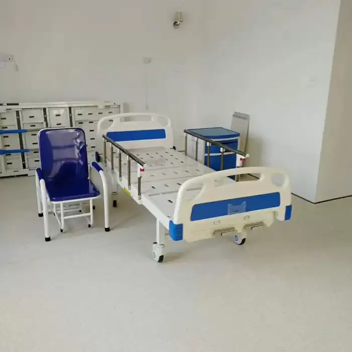 Hospital Furniture Clinic Bed Two-function Medical Care Bed — image 5