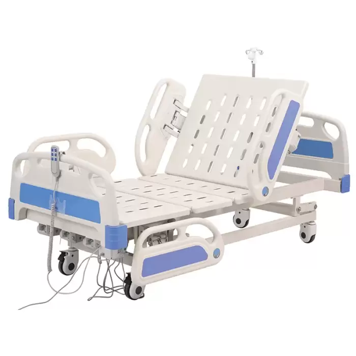 Three-Function Nursing Bed Electric Home Care Manual Hospital Bed ABS Material for Home & Hospital Use — image 2