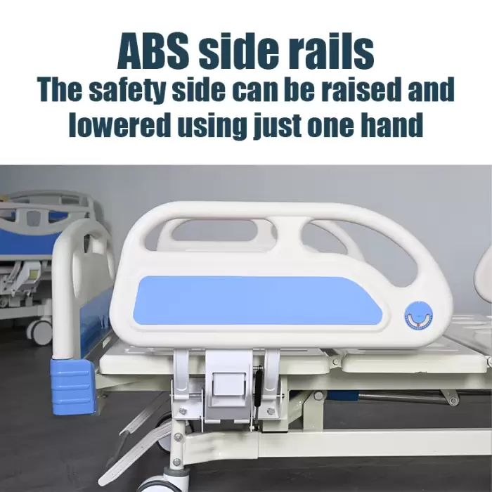 Three-Function Nursing Bed Electric Home Care Manual Hospital Bed ABS Material for Home & Hospital Use — image 5