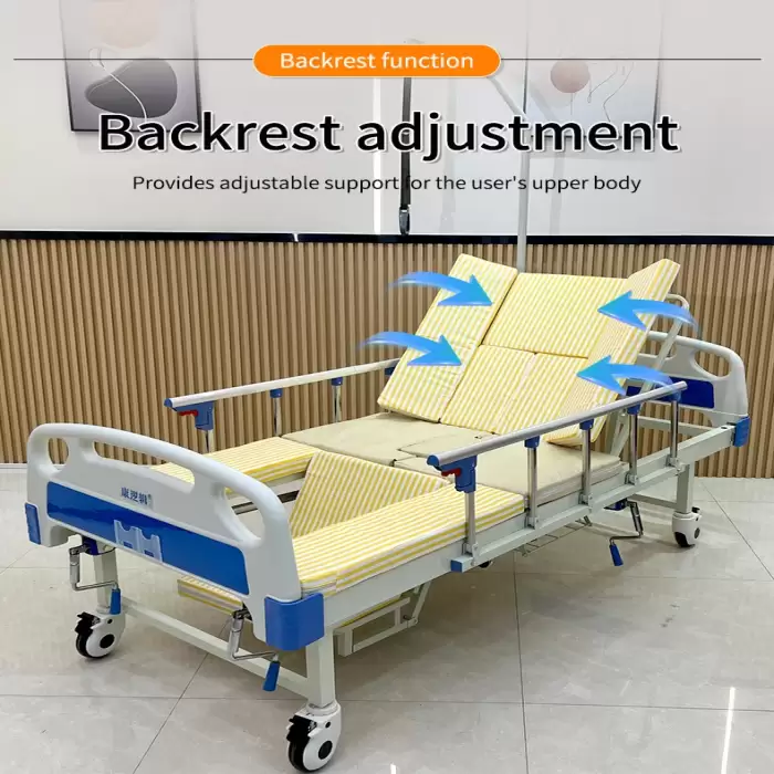 Multi-Function Left Right Lateral Turning Bedsore Prevention Home Care Bed Medical Nursing Hospital Bed Patient Toilet — image 5