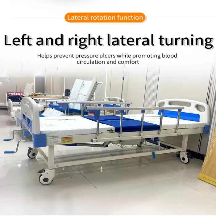 Multi-Function Left Right Lateral Turning Bedsore Prevention Home Care Bed Medical Nursing Hospital Bed Patient Toilet — image 6