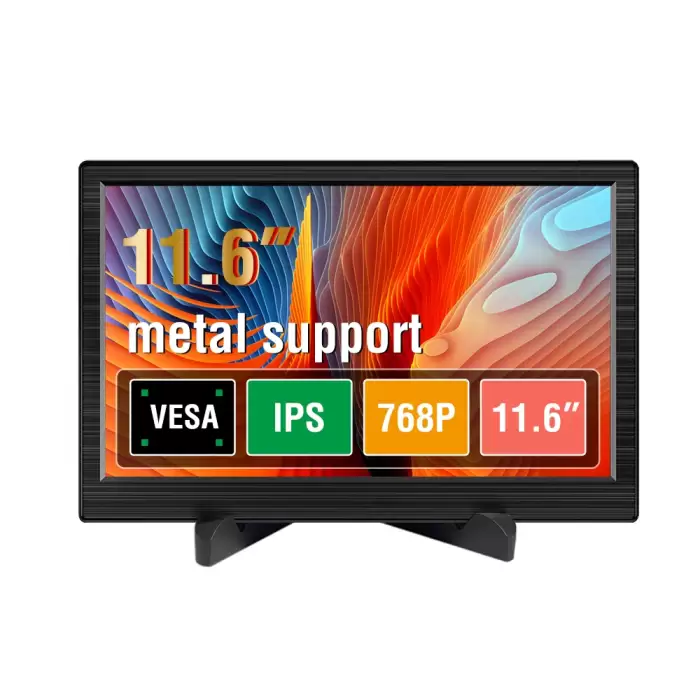 Anmite 11.6 inch IPS Portable Monitor USB TYPE C HDMI for Phone Laptop Desktop MAC Switch PS4 XBOX — image 3