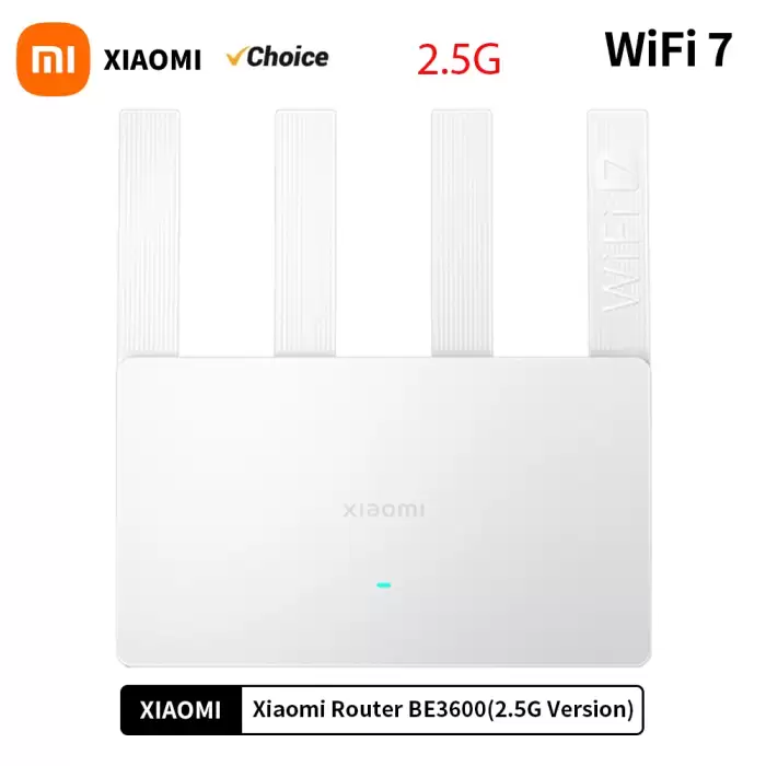 2024 Xiaomi Router BE3600 WiFi7 2.4/5GHz Duan Bands 160Mhz 3570Mbps Mesh Networking Gaming Acceleration 2.5G Ethernet Port — image 3