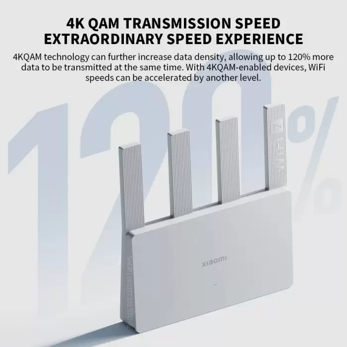 2024 Xiaomi Router BE3600 WiFi7 2.4/5GHz Duan Bands 160Mhz 3570Mbps Mesh Networking Gaming Acceleration 2.5G Ethernet Port — image 6