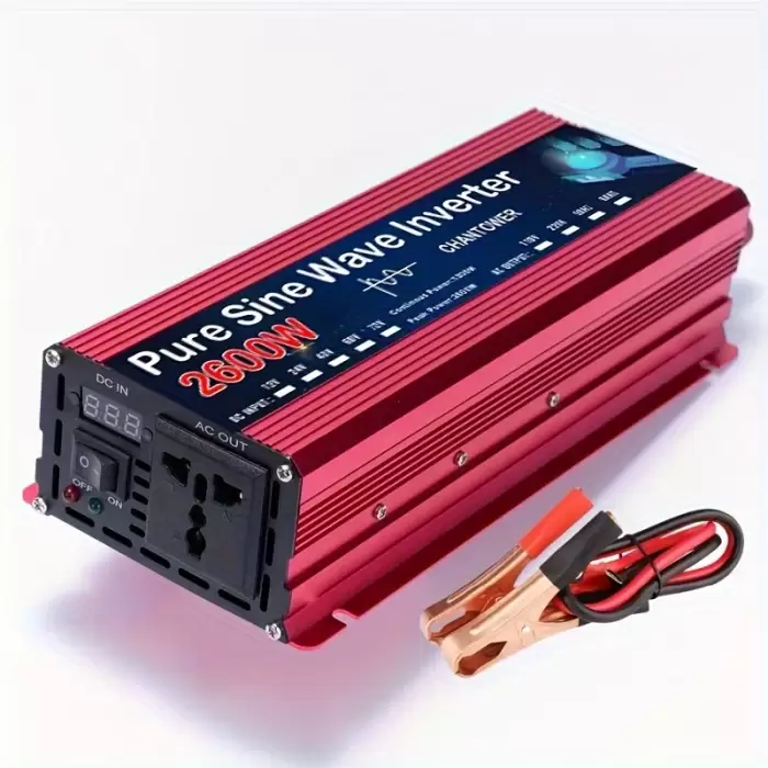 Pure Sine Wave Inverter 12V 220V 24V 110V 1600W 3000W DC To AC Portable Power Converter Car Solar Inverter — image 8