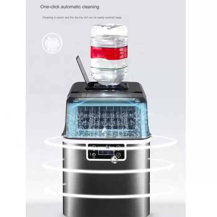 Ice Maker New Design Home Ice Maker Machine 35kg Commercial Automatic Smart Small Mini Portable — image 4