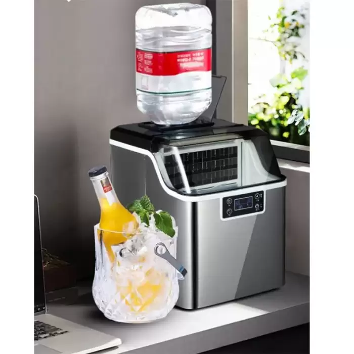 Ice Maker New Design Home Ice Maker Machine 35kg Commercial Automatic Smart Small Mini Portable — image 5