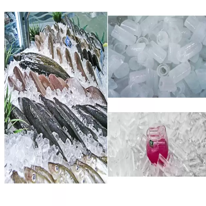 Industrial Flake Ice Machine 1/2/3/5/8/10Ton Capacity New Fish 100/200/300kg Flake Ice Machine — image 5