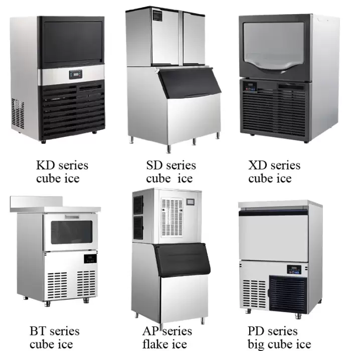Ice Maker Commercial Granular Machine For 500 Kg 100kg 1000kg Ice Machine 220 Volt — image 3