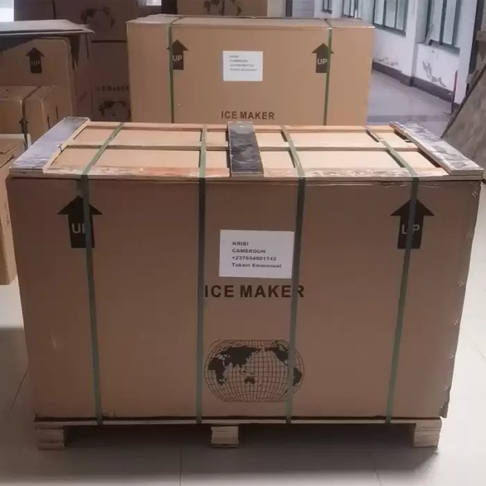 Ice Maker Machine 1000kg 900kg Cube Ice Making Machine With Factory Price — image 7