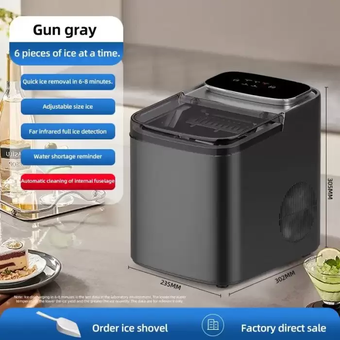 Ice Maker Portable Automatic Usb-powered Machine Self-cleaning Kitchen Office Bar Camping Cubes For Household Use — image 4
