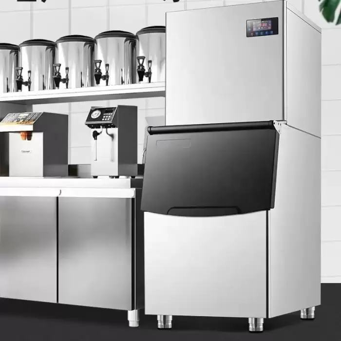 Energy Saving 1250W 300KG/24h Ice Maker Commercial Cube Stainless Steel Ice Maker Commercial Ice Maker Machine Price — image 5