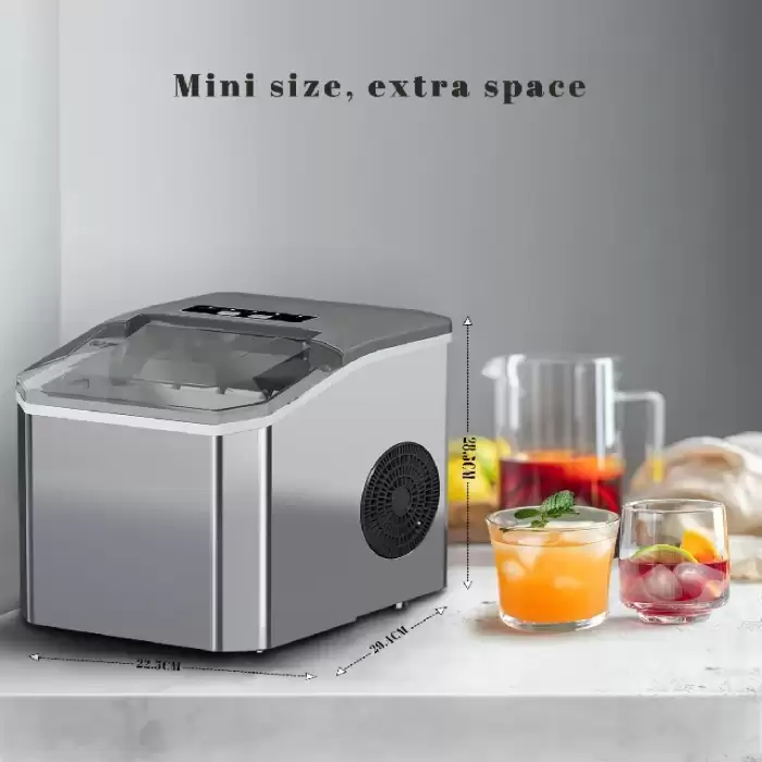 Ice Maker Home And Kitchen Portable Ice Maker Countertop Professional Custom Home Portable Bullet Mini Cube — image 6