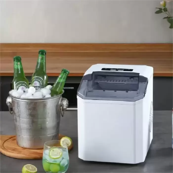 Ice Maker Home And Kitchen Portable Ice Maker Countertop Professional Custom Home Portable Bullet Mini Cube — image 7