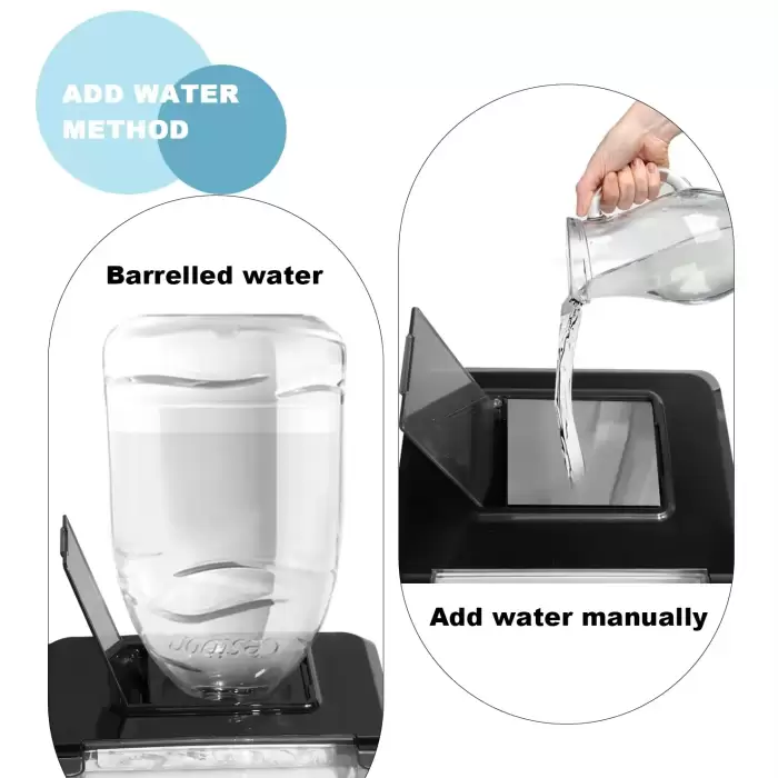 20kg Mini Portable Ice Cube Block Making Automatic Countertop Machines For Commercial Home Food — image 4