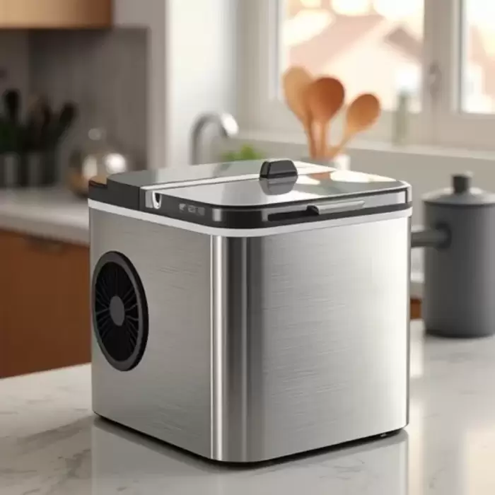 12kg Rapid Output Smart Machine 1.3L Compact High Efficiency Low Noise Bullet Ice Maker For Office — image 4
