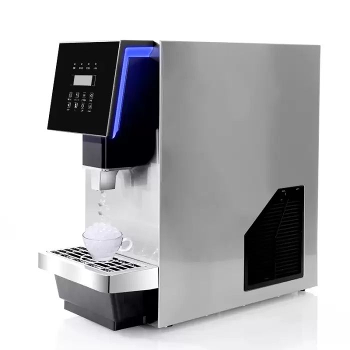 Ice MakerOne Touch Ice-making Household Hotel Cafe 30kg One Day Small Crushed Ice Stainless Steel Automatic Ice Maker — image 2