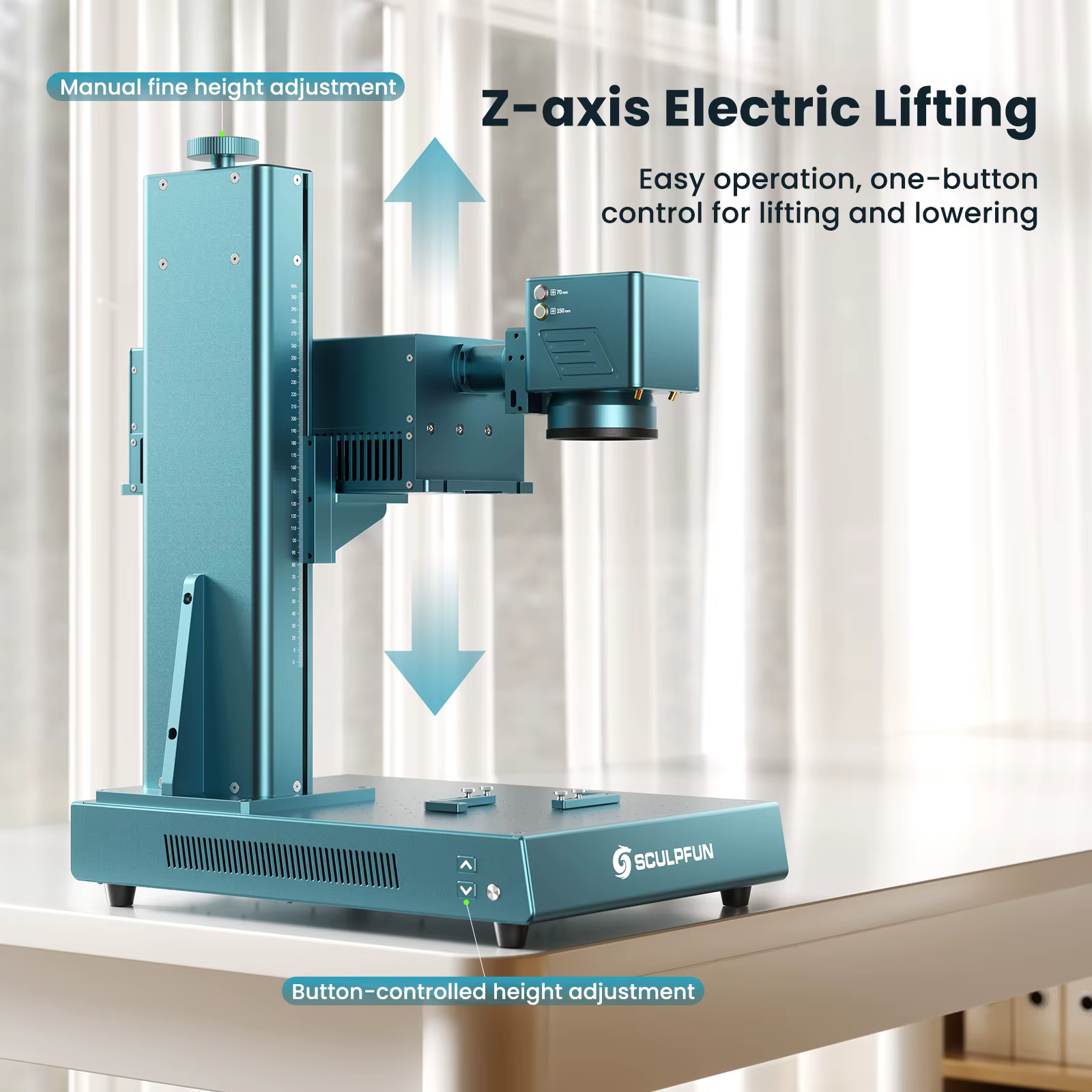 SCULPFUN V5 UV Fiber Laser Marking Machine — image 4